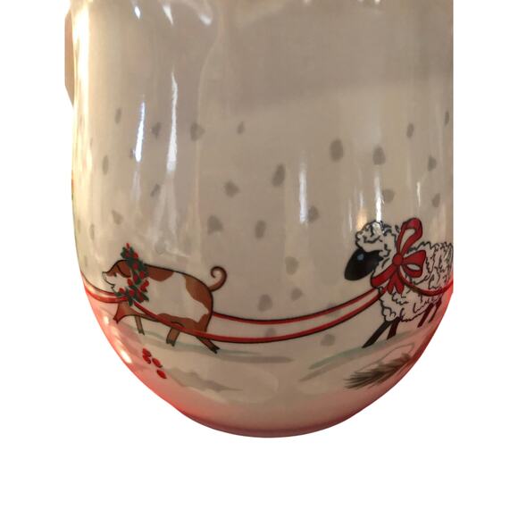 Vintage Christmas Mugs Country Christmas New made in Japan - Picture 6 of 12